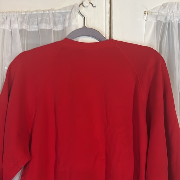 VINTAGE ARTEX DISNEY ST. MICKEY HOLIDAY SWEATSHIRT UNISEX LARGE MADE IN USA - Picture 9 of 10